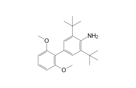 2,6-Di-t-butyl-4-(2,6-dimethoxyphenyl)aniline