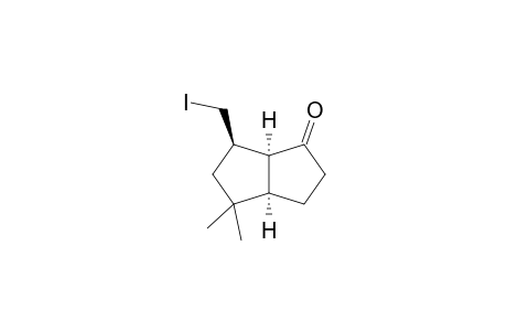 (3aR,6R,6aS)-6-(iodomethyl)-4,4-dimethyl-2,3,3a,5,6,6a-hexahydropentalen-1-one