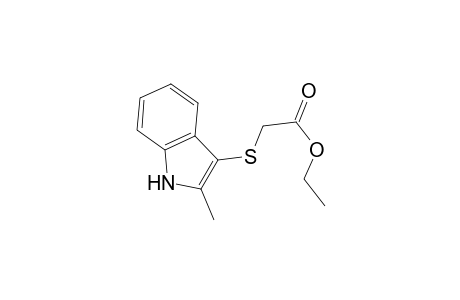 ethyl [(2-methyl-1H-indol-3-yl)sulfanyl]acetate