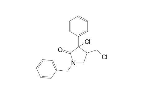 N-Benzyl-3-chloro-4-chloromethyl-3-phenylpyrrolidin-2-one