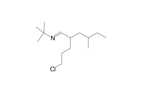 N-[2-(3-Chloropropyl)-4-methyl-1-hexylidene)-tert-butylamine