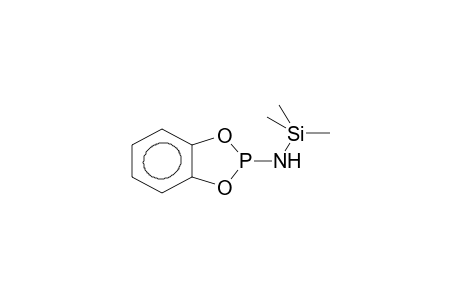 2-TRIMETHYLSILYLAMINO-4,5-BENZO-1,3,2-DIOXAPHOSPHOLANE