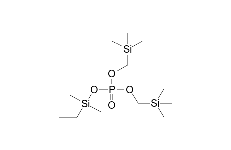 (DIMETHYLETHYLSILYL)BIS(TRIMETHYLSILYLMETHYL)PHOSPHATE