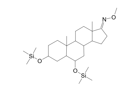 5.BETA.-ANDROSTANE-3.ALPHA.,6.ALPHA.-DIOL-17-ONE(17-O-METHYLOXIME-3.ALPHA.,6.ALPHA.-DI-TRIMETHYLSILYL ETHER)