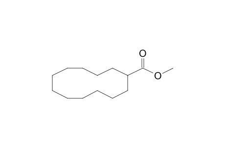 Cyclododecanecarboxylic acid, methyl ester