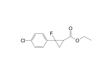 Ethyl 2-fluoro-2-(4-chlorophenyl)cyclopropanecarboxylate isomer