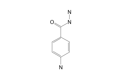 p-aminobenzoic acid, hydrazide