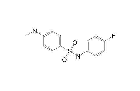 4-Amino-N-(4-fluorophenyl)benzenesulfonamide, me derivative