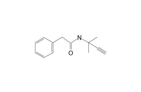 N-(1,1-Dimethylpropynyl)phenylacetamide