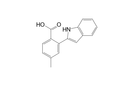 2-(indol-2-yl)-p-toluic acid