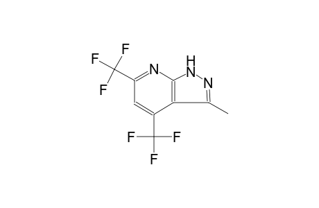 3-methyl-4,6-bis(trifluoromethyl)-1H-pyrazolo[3,4-b]pyridine