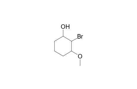 2(e)-Bromo-3(e)-methoxy-1(a)-hydroxycyclohexane