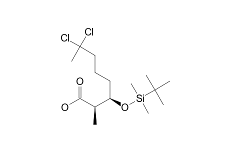 (2R,3S)-(TERT.-BUTYLDIMETHYLSILOXY)-7,7-DICHLORO-2-METHYLOCTANOIC_ACID