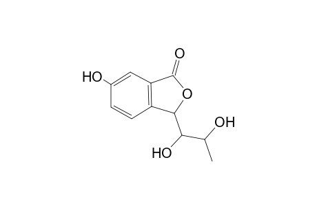 PLUMBOLACTONE-B;3-(1,2-DIHYDROXYPROPYL)-5-HYDROXY-1(3H)-ISOBENZOFURANONE