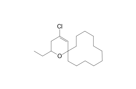 4-Chloro-2-ethyl-1-oxaspiro[5.11]heptadec-4-ene