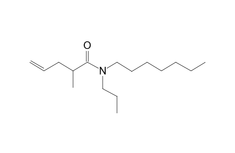 Pent-4-enoylamide, 2-methyl-N-propyl-N-heptyl-