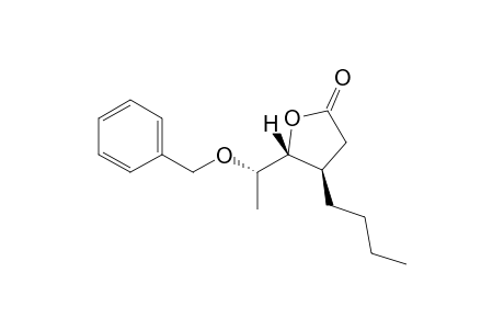 (4R,5R,1'S)-5-[1'-(Benzyloxy)ethyl]-4-butyl-3,4-dihydro-2(5H)-furanone