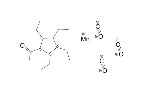 (1-Acetyl-2,3,4,5-tetraethylcyclopentadienyl)manganesetricarbonyl