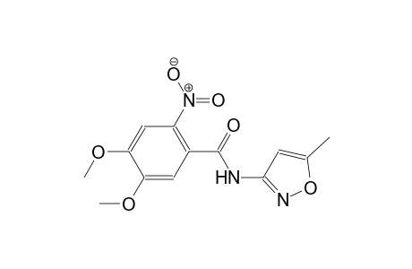 4,5-dimethoxy-N-(5-methyl-3-isoxazolyl)-2-nitrobenzamide