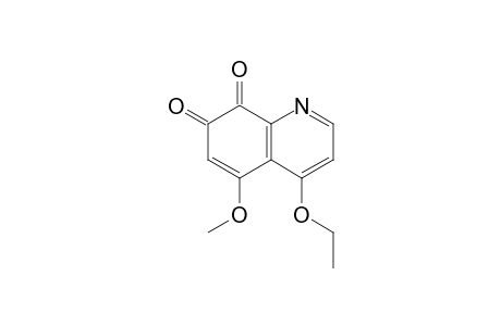 4-Ethoxy-5-methoxy-7,8-quinolinedione