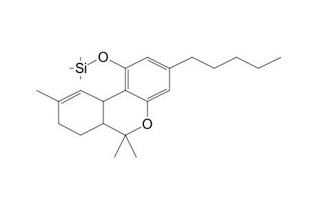 6H-Dibenzo[b,d]pyran, 6a,7,8,10a-tetrahydro-6,6,9-trimethyl-3-pentyl-1-[(trimethylsilyl)oxy]-, (6aR-trans)-