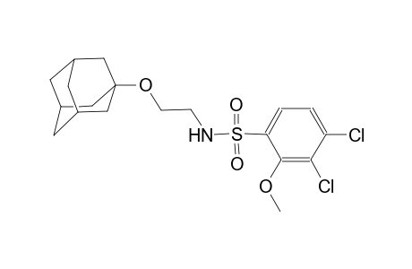 benzenesulfonamide, 3,4-dichloro-2-methoxy-N-[2-(tricyclo[3.3.1.1~3,7~]dec-1-yloxy)ethyl]-