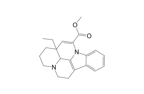 Eburnamenine-14-carboxylic acid, methyl ester, (3.alpha.,16.alpha.)-