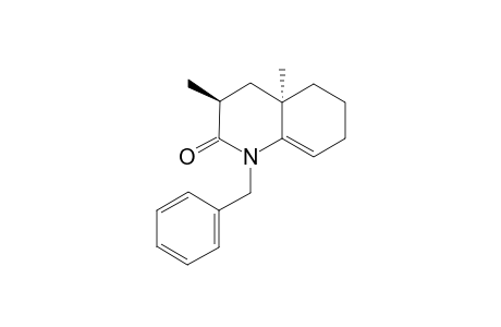 trans-1-Benzyl-3,5-dimethyl-2-oxo-1,2,3,4,4a,5,6,7-octahydroquinoline