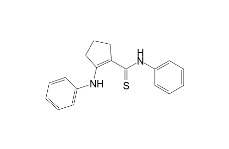 2-Anilinothio-1-cyclopentene-1-carboxanilide