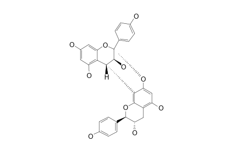 ENT-EPIAFZELECHIN-(2-ALPHA->O->7,4-ALPHA->8)-(+)-AFZELECHIN