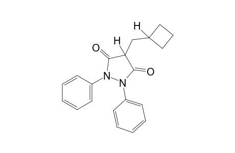 4-(cyclobutylmethyl)-1,2-diphenyl-3,5-pyrazolidinedione