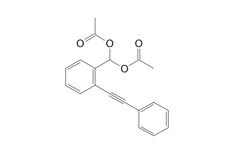 2-(phenylethynyl)benzal diacetate