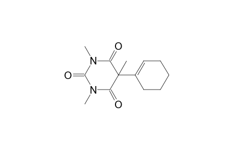 2,4,6(1H,3H,5H)-Pyrimidinetrione, 5-(1-cyclohexen-1-yl)-1,3,5-trimethyl-