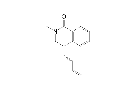 N-Methyl-4-(but-3-en-1-ylidene-3,4-dihydro-1H-isoquinolin-1-one