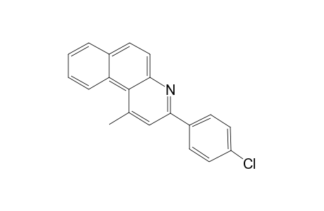 Benzo[F]quinoline, 3-(4-chlorophenyl)-1-methyl-