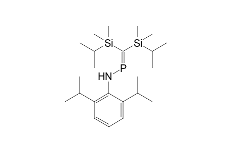 P-2,6-Diisopropylphenylamino[bis(isopropyldimethylsilyl)methylene]phosphane