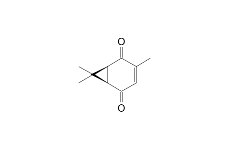 (1R,6S)-4,7,7-trimethylbicyclo[4.1.0]hept-3-ene-2,5-dione