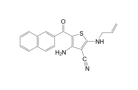 2-(allylamino)-4-amino-5-(2-naphthoyl)-3-thiophenecarbonitrile