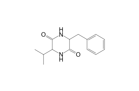 3-Benzyl-6-iso-propyl-2,5-piperazinedione