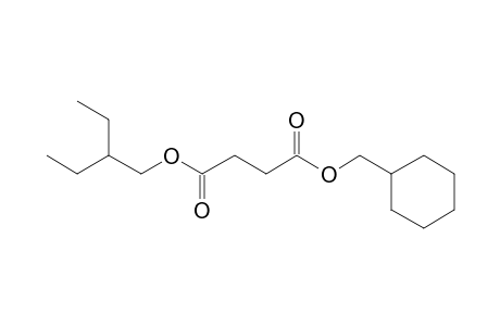 Succinic acid, cyclohexylmethyl 2-ethylbutyl ester