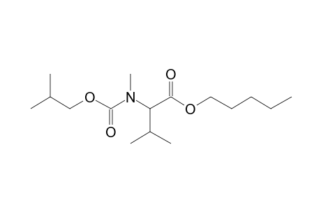 Valine, N-methyl-N-isobutoxycarbonyl-, pentyl ester