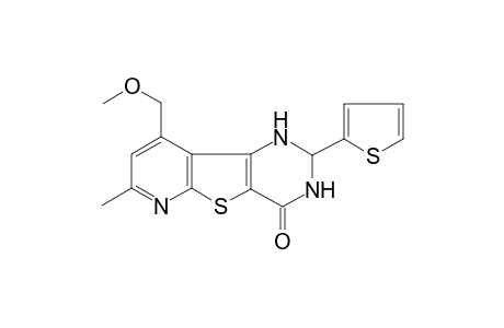 4-Methoxymethyl-2-methyl-6-thiophen-2-yl-6,7-dihydro-5H-9-thia-1,5,7-triaza-fluoren-8-one