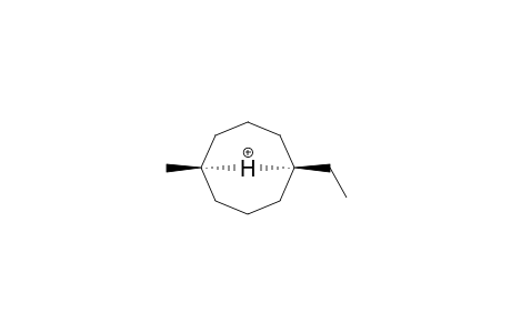 1-METHYL-5-ETHYL-CYCLOOCTYL-CATION