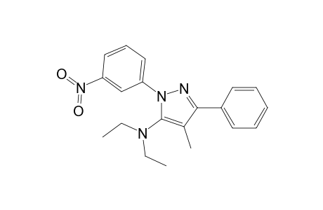 N,N-Diethyl-4-methyl-1-(3-nitrophenyl)-3-phenyl-1H-pyrazol-5-amine
