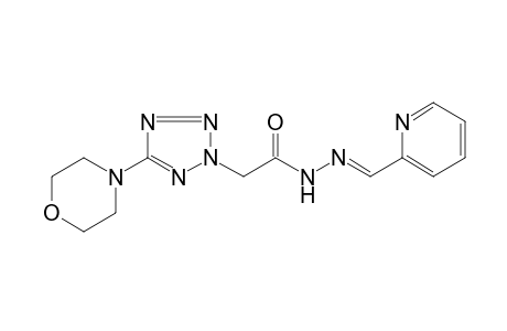 5-morpholino-2H-tetrazole-2-acetic acid, [(2-pyridyl)methylene]hydrazide