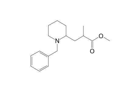 Methyl 2-methyl-3-[2-(1-benzylpiperidino)]propanoate