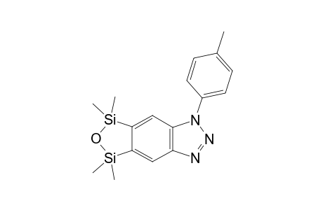 1-(4-Methylphenyl)-5,6-oxadisilole fused benzotriazole