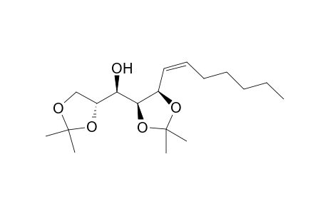 3-(Hydroxy)-1,2:4,5-bis(diisopropylidenedioxy)dodec-6-ene