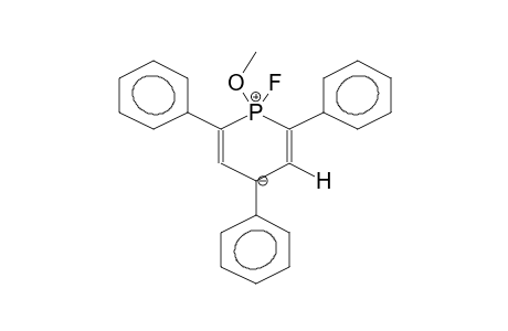 1-Fluoro-1-methoxy-2,4,6-triphenyl-phosphorin