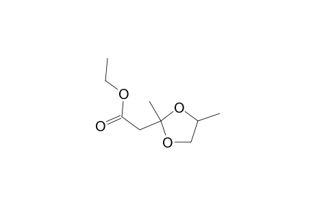 Acetate <2,4-dimethyl-, ethyl-, 1,3-dioxolane->
